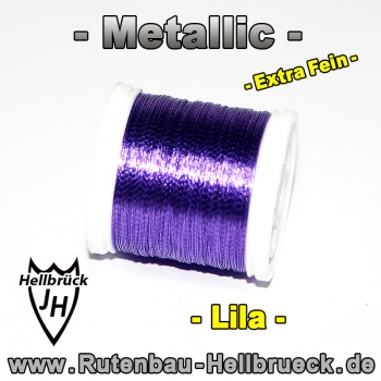 Metallic Bindegarn - Fein - Farbe: Lila - Allerbeste Qualität !!!